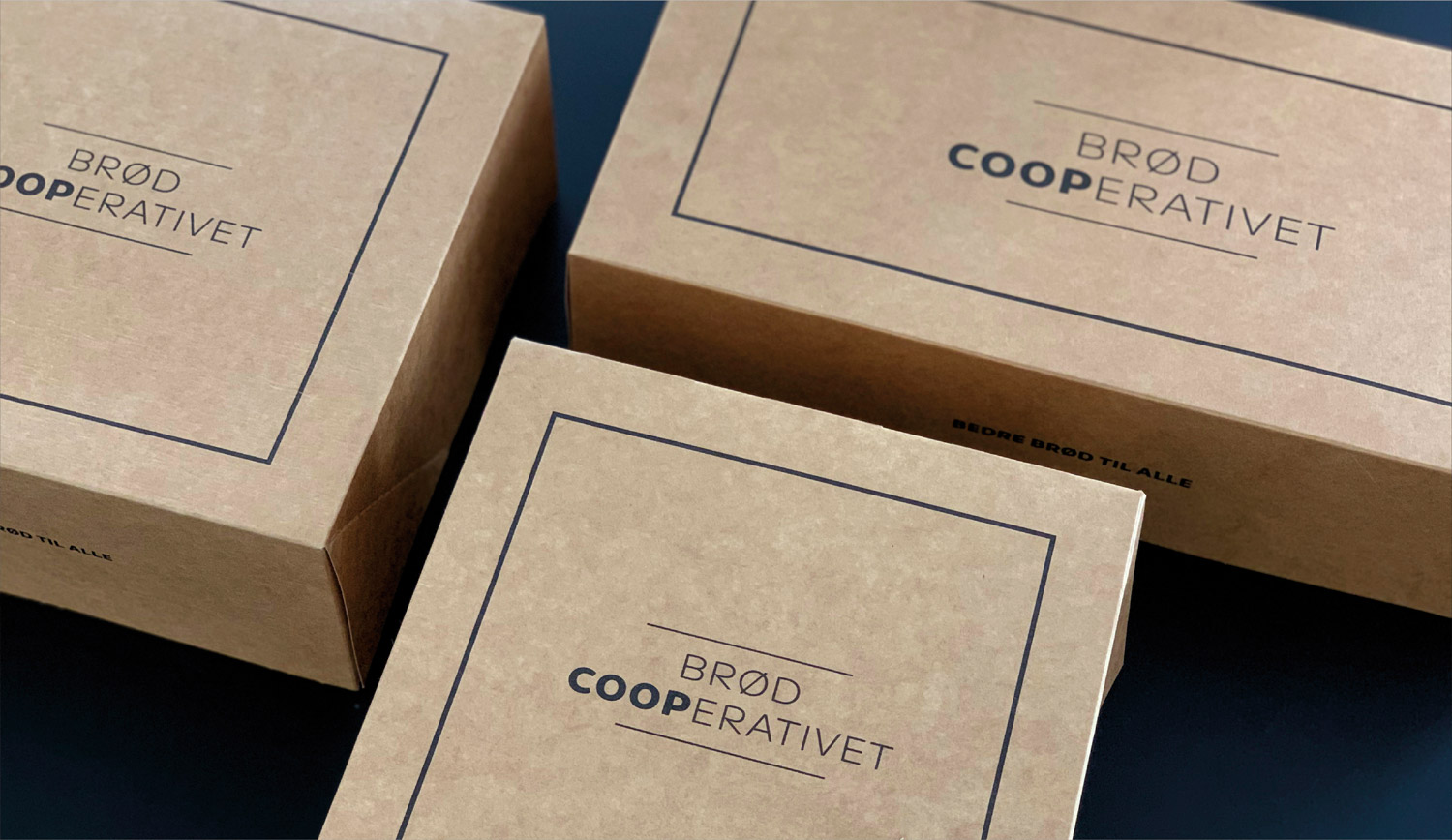 Packaging design for Coop Brødcooperativet