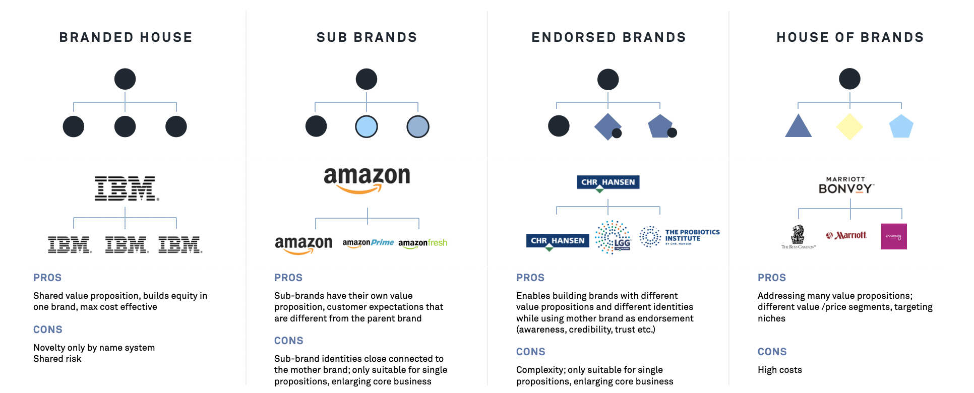 The importance of brand-architecture strategy for realising the future  growth in B2B - IDna Group